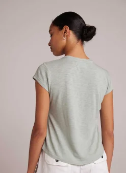 Baby Crew T-Shirt - Oase Groen>Bella Dahl Store