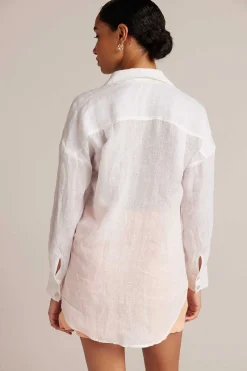 Boyfriend Button-Down - Wit>Bella Dahl Store