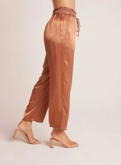 Broek Met Gesmokte Taille - Curacao Coconut><noscript><img width=