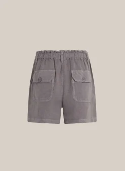 Callie Ruffle Short-Houtskoolschaduw>Bella Dahl Online