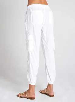 Cargo-Trainingsbroek - Wit>Bella Dahl Fashion