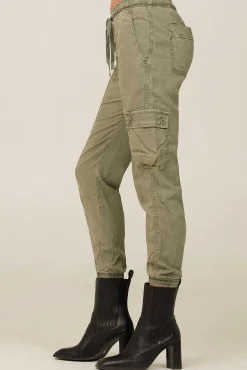 Cargo-Trainingsbroek - Zacht Leger>Bella Dahl Fashion