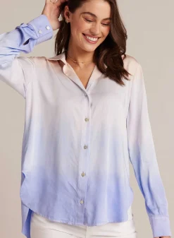 Flowy Button Down - Sunrise Ombre-Kleurstof><noscript><img width=