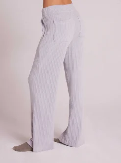 Gemakkelijke Broek Met Wijde Pijpen - Silver Streak><noscript><img width=