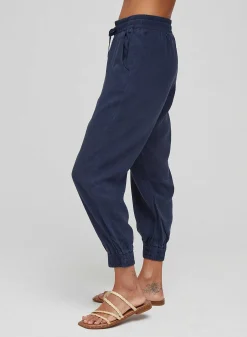 Gemakkelijke Joggingbroek Met Trekkoord - Eindeloze Zee>Bella Dahl Best Sale