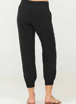 Gemakkelijke Joggingbroek Met Trekkoord - Vintage Zwart><noscript><img width=