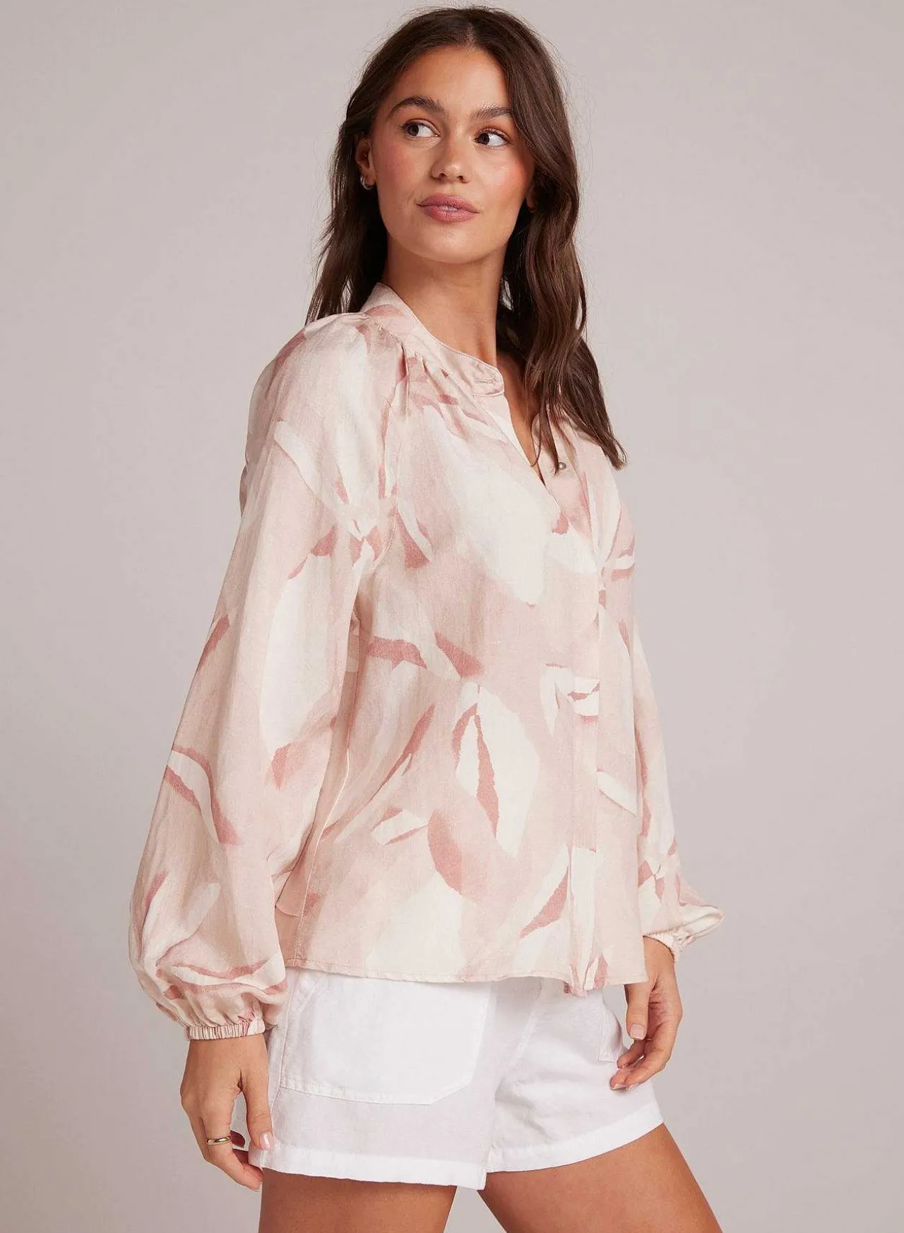 Gesmokt Raglanshirt Met Lange Mouwen En Fresco-Bloemenprint>Bella Dahl Best Sale