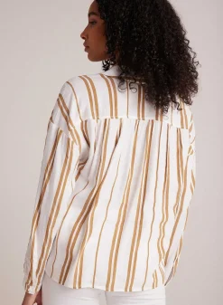 Gesmokte Schoudertrui - Redwood-Streep><noscript><img width=