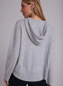 Kasjmier Trui Met Capuchon - Heather Fog><noscript><img width=