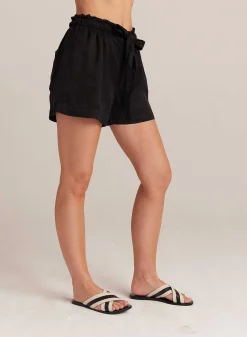 Kayla Tailleband Met Ruches Kort - Zwart><noscript><img width=