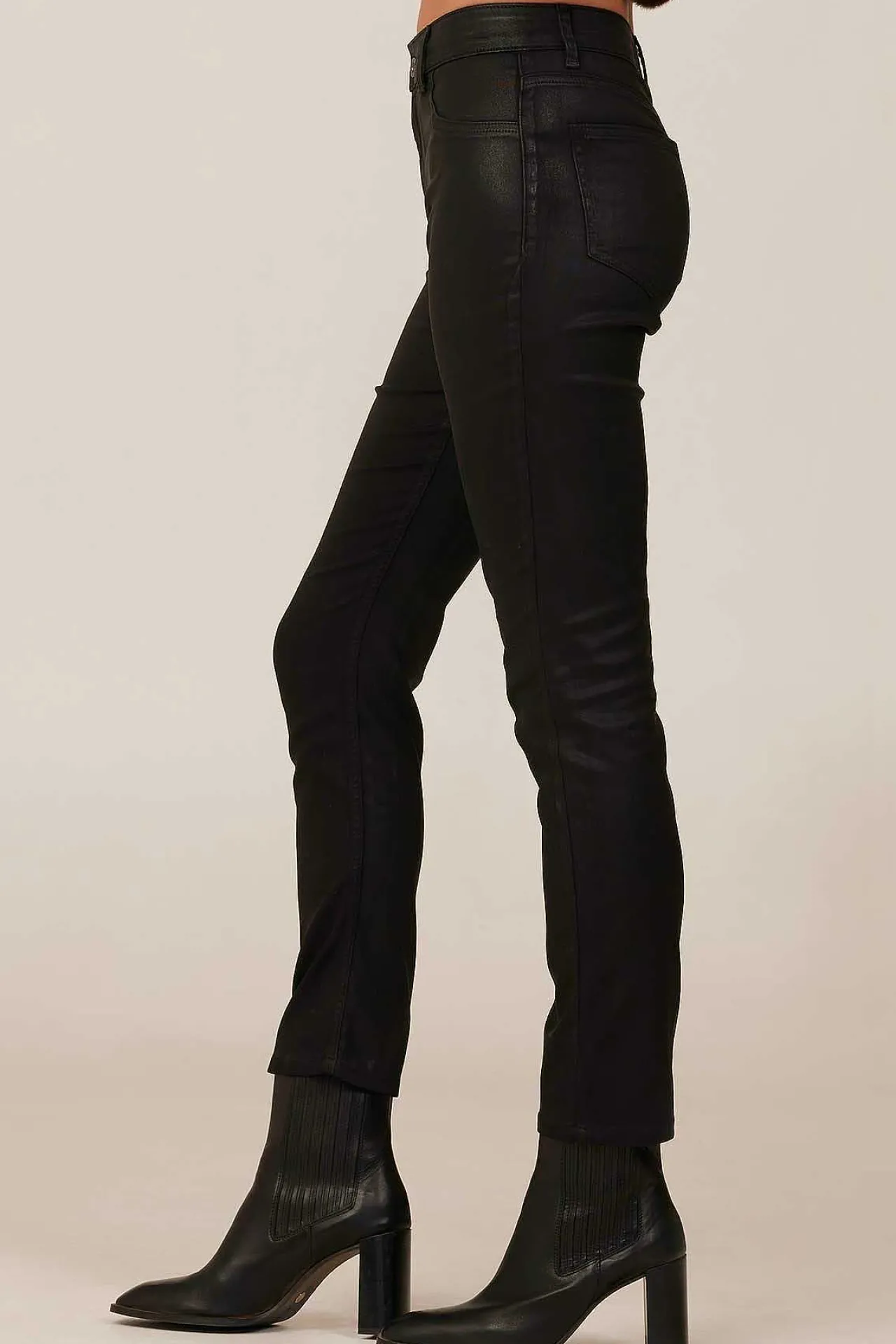 Lennon Luxe Broek Met Rechte Pijpen - Zwart>Bella Dahl Cheap