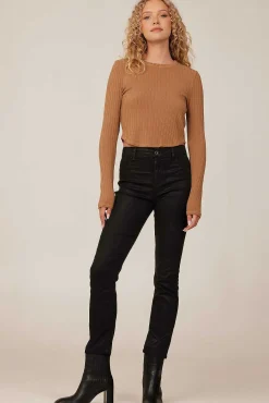 Lennon Luxe Broek Met Rechte Pijpen - Zwart><noscript><img width=