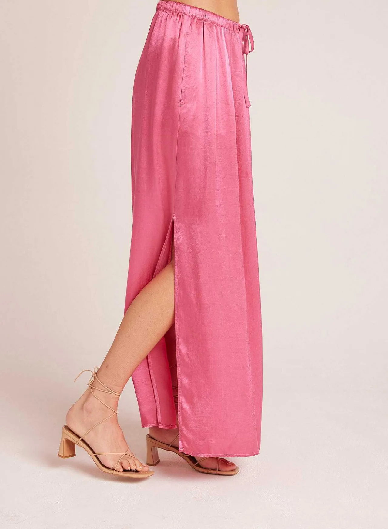 Maxirok Met Plooi Aan De Voorkant - Tidal Pink>Bella Dahl Sale