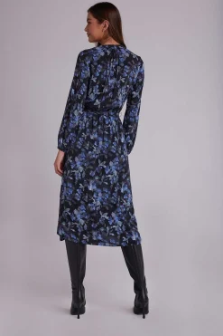 Midi-Jurk Met Halve Knoopsluiting - Frosted Bloemenprint>Bella Dahl Flash Sale