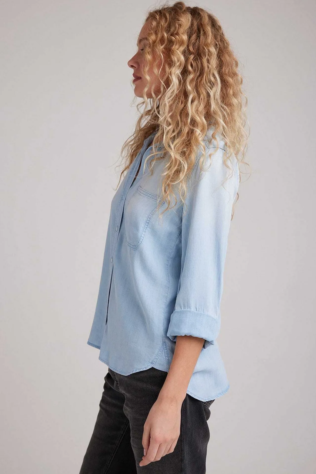 Overhemd Met Knoopsluiting - Sunbleach Wash>Bella Dahl Discount