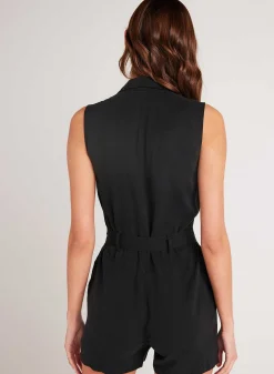 Romper Met Ritssluiting Aan De Voorkant - Vintage Zwart><noscript><img width=