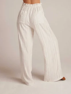 Ruche Taille Wijde Pijpen - Witte Zandstreep>Bella Dahl Hot