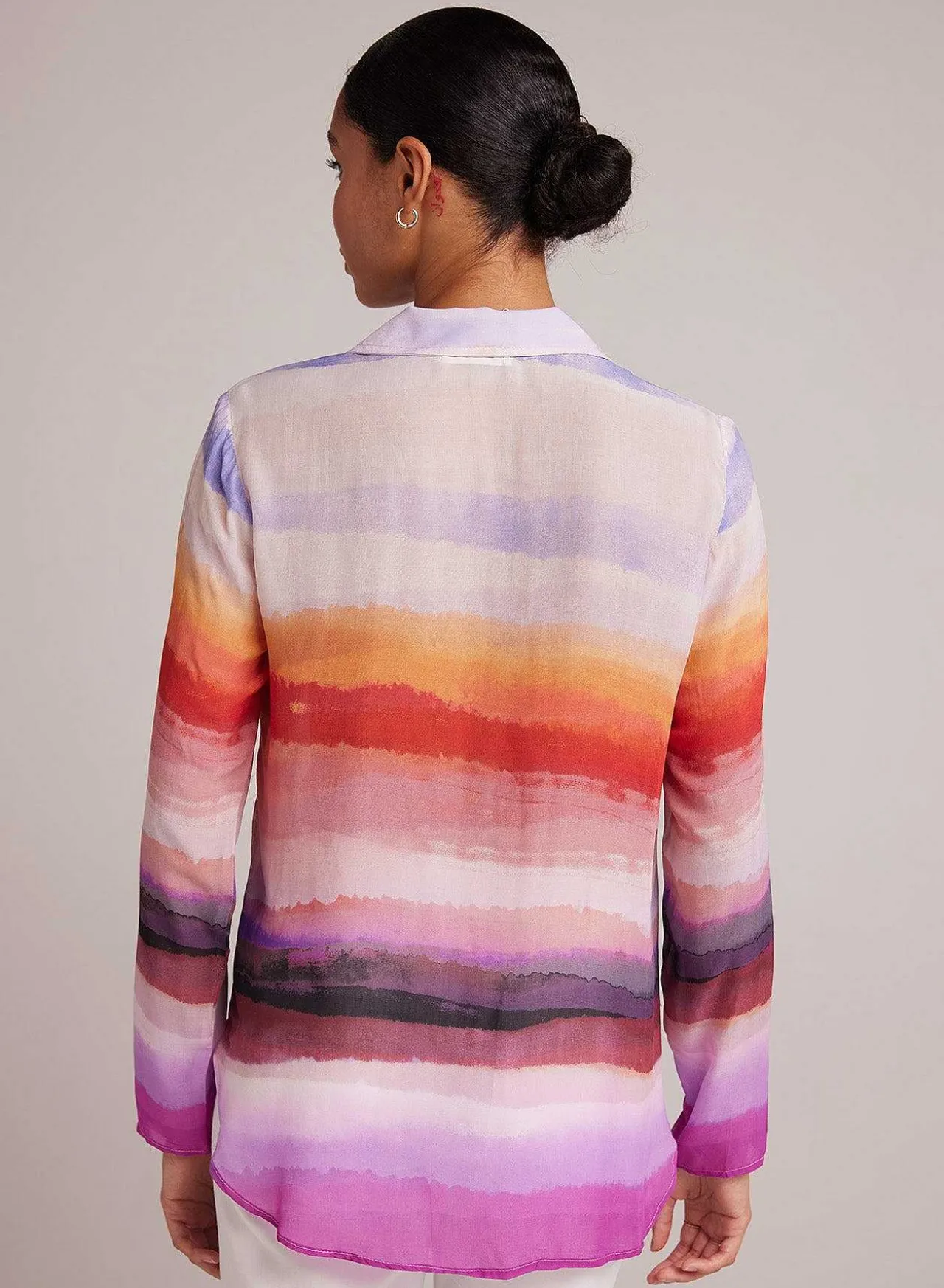 Schoon Overhemd - Canyon-Streepprint>Bella Dahl Shop