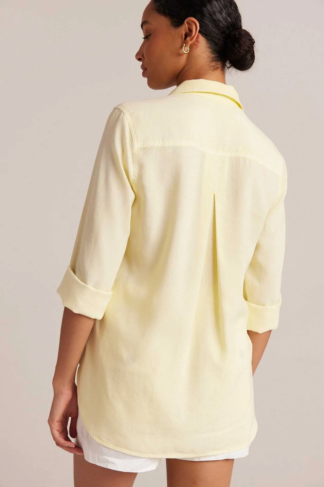 Shirt Staart Button Down - Zacht Zon>Bella Dahl Shop