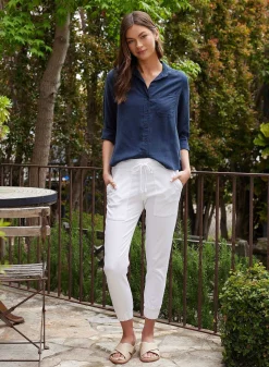 Shirt Staart Button Down - Eindeloze Zee><noscript><img width=