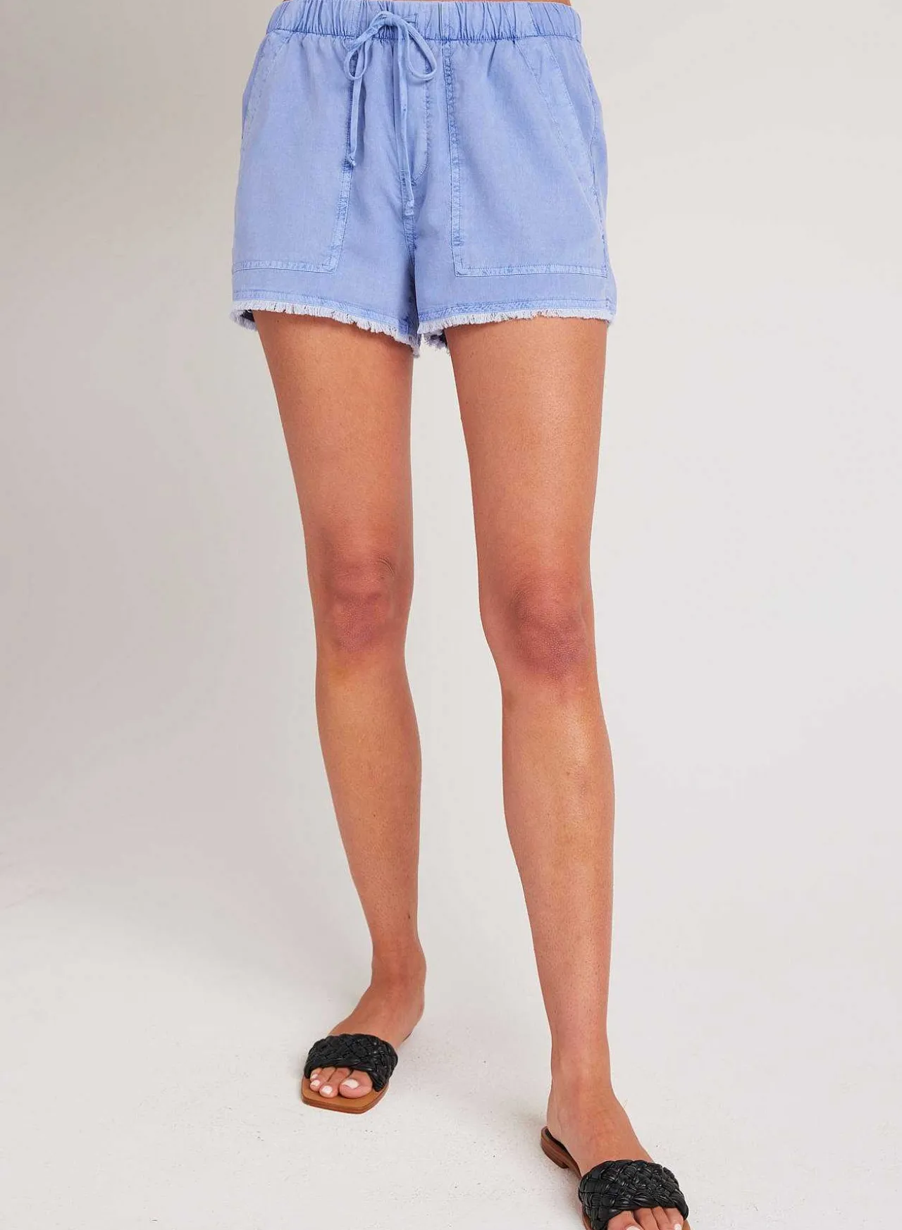 Short Met Gerafelde Zoom - Peri Blue>Bella Dahl Online