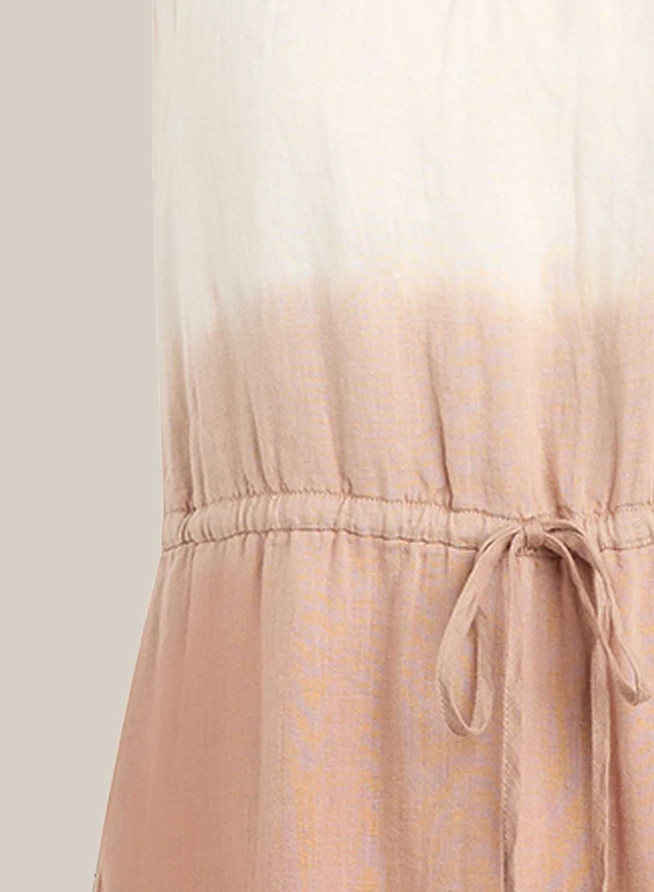 Strapless Linnen Maxi-Jurk - Coconut Ombre Dye>Bella Dahl Best Sale