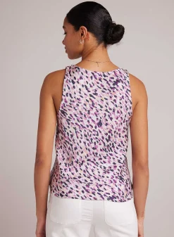 Tanktop Met Ronde Hals - Confettiprint>Bella Dahl Best