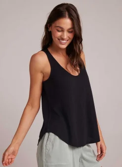 Tanktop Met Ronde Hals - Zwart><noscript><img width=