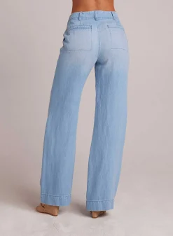 Taylor Utility Jeans Met Wijde Pijpen - Coastal Wash>Bella Dahl Cheap