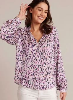 Trui Met Raglanmouwen - Confettiprint>Bella Dahl Hot