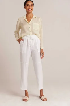 Utility Broek Met Strikceintuur - Wit><noscript><img width=