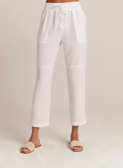 Utility Broek Met Strikceintuur - Wit><noscript><img width=