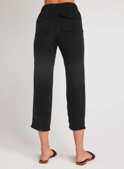 Utility Broek Met Strikceintuur - Vintage Zwart><noscript><img width=
