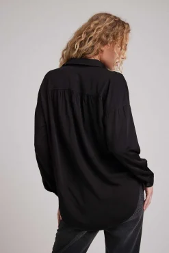 Zwierig Overhemd - Zwart>Bella Dahl Clearance