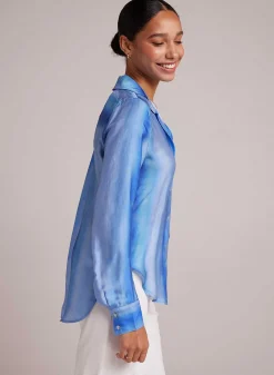 Zwierige Button-Down - Marina Haze-Print>Bella Dahl Fashion